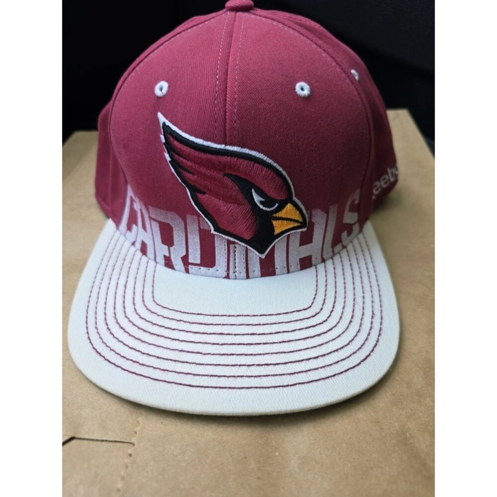 Arizona Cardinals NFL Reebok Onfield Trucker Hat‎ Fitted L/XL Flexfit Logo's